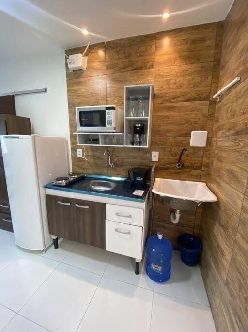 Flat No Centro, Conforto Total 01 Apartment เฟย์รา เด ซานตานา ภายนอก รูปภาพ